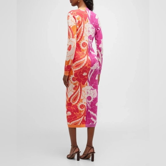 Mixed Tropical Groove Cardigan Dress - Picture 3 of 7